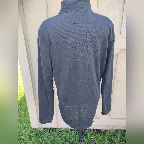 Patagonia Thermal Weight Capilene Black Mens L Polartec Baselayer 1/4 Zip - Picture 3 of 9